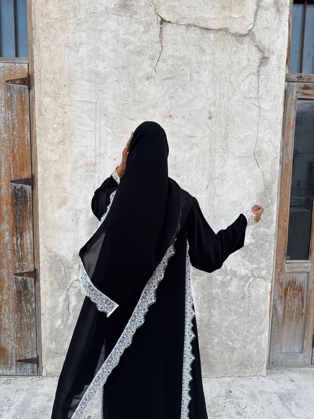 Haya Lace Abaya