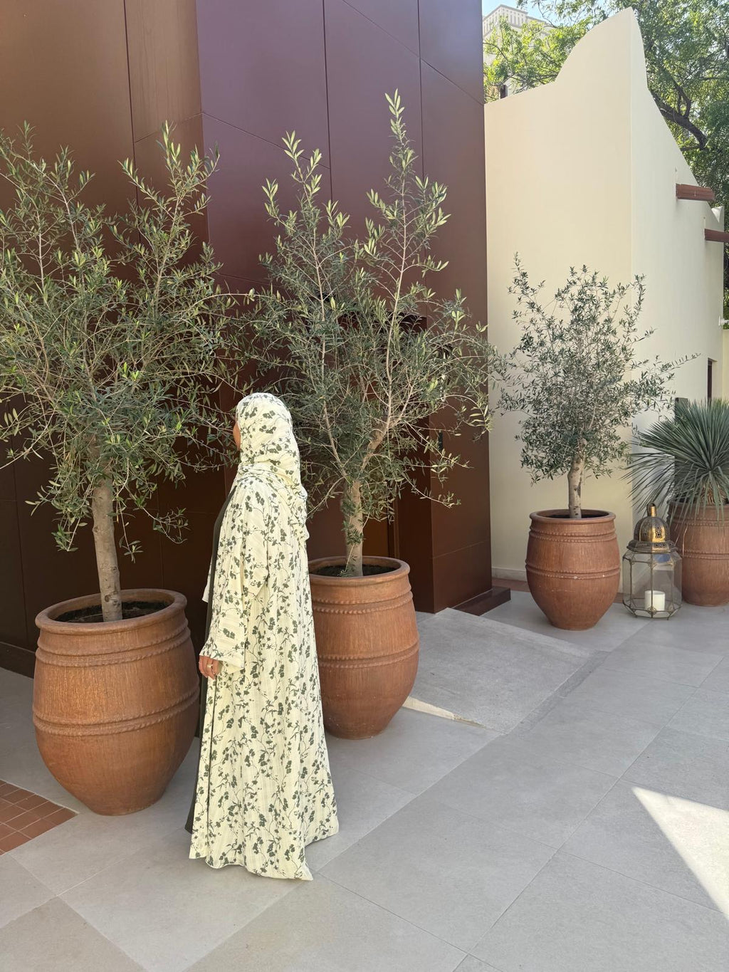 Olive Vine Abaya